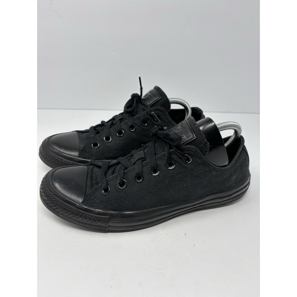 Converse Chuck Taylor All Star Low Top Black Monochrome Mens 7 Womens 9 M5039